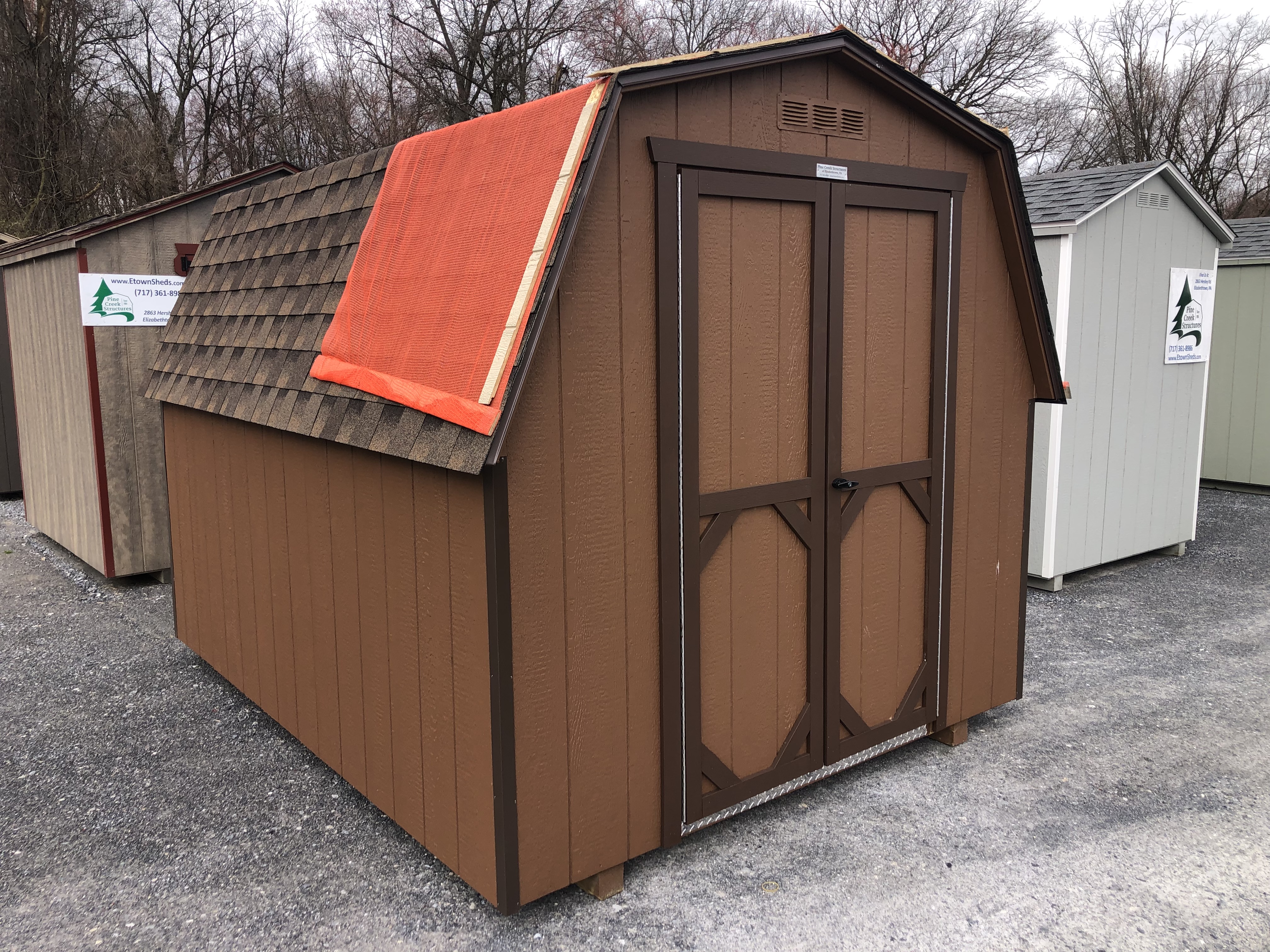 Et-18902 8x10 Mini madison storage shed