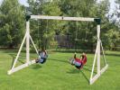 VINYL  SWINGSET AT PINE CREEK STRUCTURES IN YORK,PA.