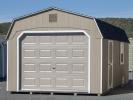 12x24 Dutch Barn Style One-Car Garage with Clay LP Smart Side